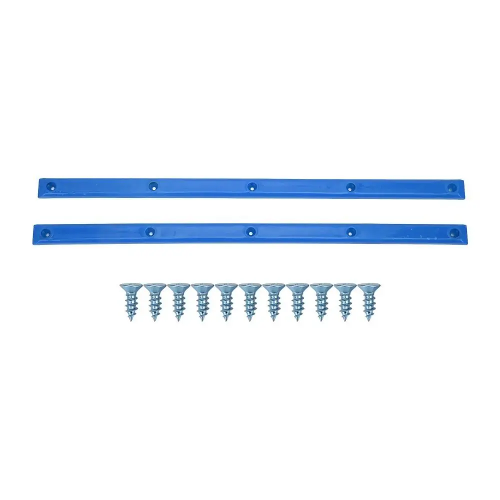 2Pcs Durable ABS Rib Bones Rails Colorful 36.5x1.7cm Skateboard Rail Skateboard Rail Guards Skateboarding
