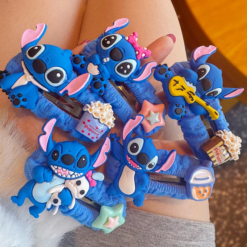 

Miniso's new alien puppy cartoon cute hair clip Japanese hottest Xiaohongshu same internet celebrity cute girl heart clip