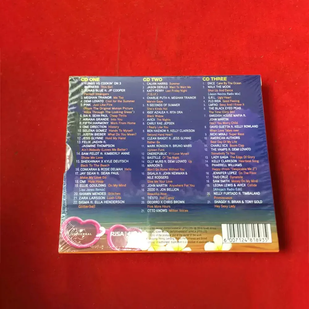 CD "Now That's What I Call A Summer Party" Was Released in The UK and Europe on 22 June 2015, Packaged in Eco-friendly Cardboard