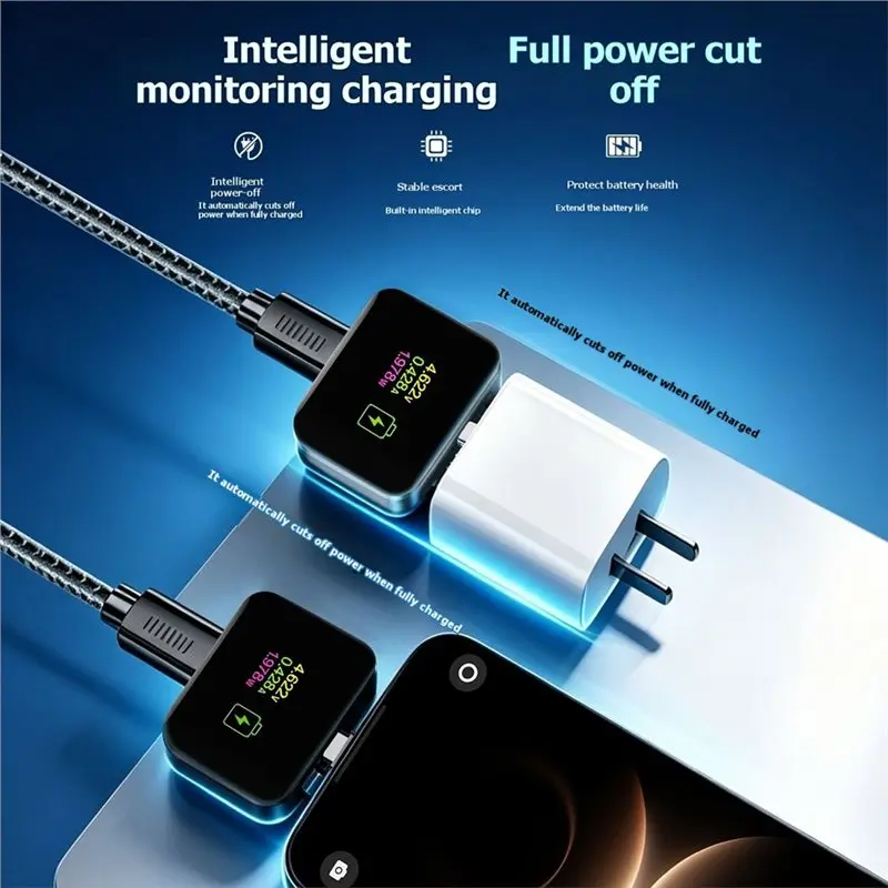 A31T Smart Charging Cut-Off Device Type-C Battery Protection for Safe Overnight Charging Auto Stop Overcharge Protection
