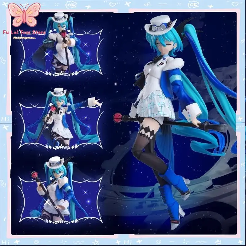 Figurine articulée Hatsune Miku Miku with You, édition originale Blokees Fantastics Miracle, modèle de collection sous licence, jouet cadeau