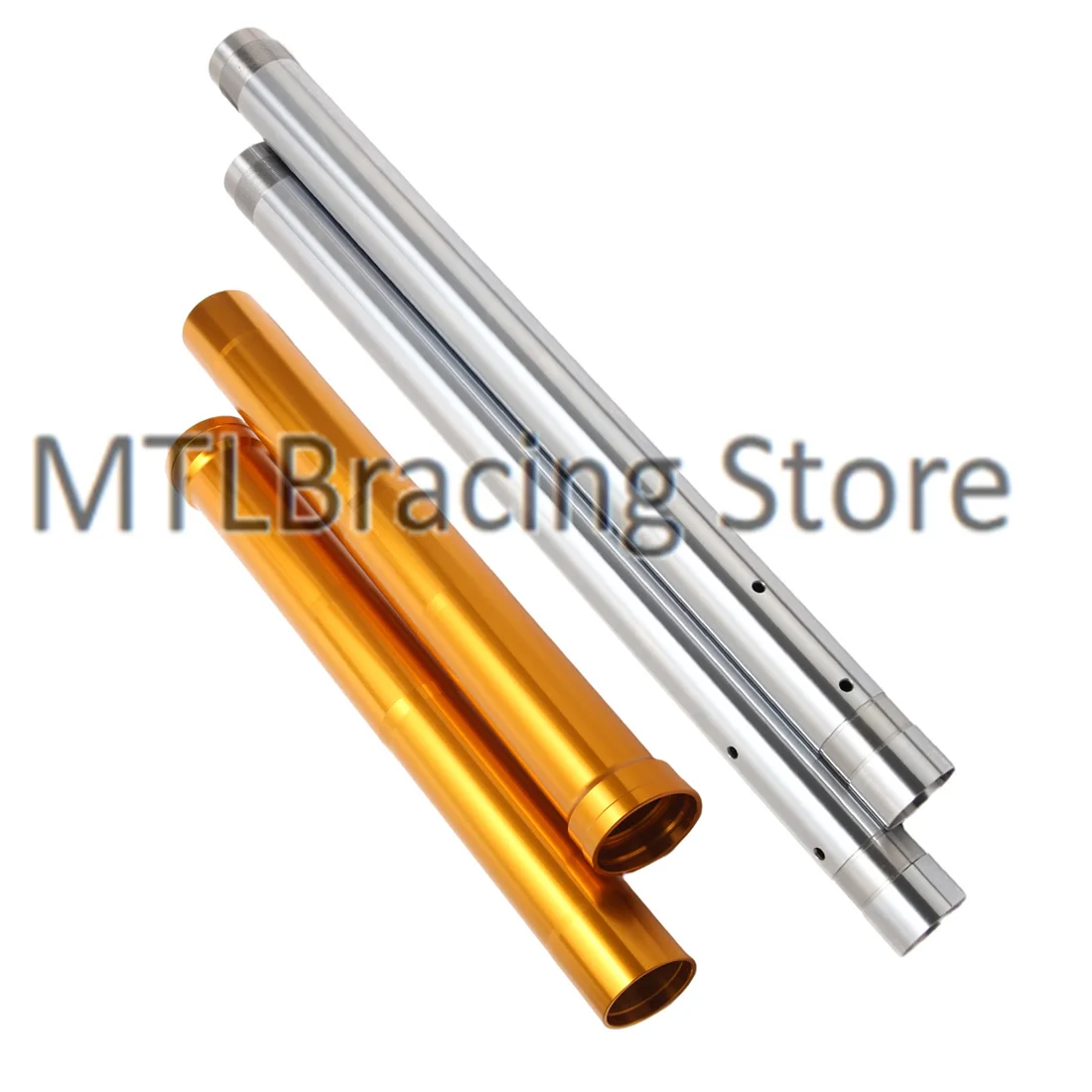 Black/Gold Front Fork Tubes Set Inner Outer Pipes For Ducati Scrambler 800 2015-2018 34914381A Fork Suspension Leg Stem Bars
