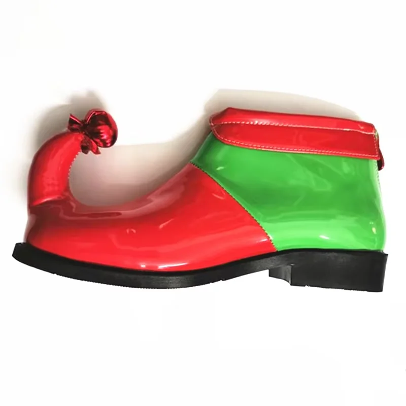 

Забавные туфли клоуна унисекс по индивидуальному заказу, Клубные цирковые аксессуары для косплея, фестиваль Джокер, маскарадная вечеринка