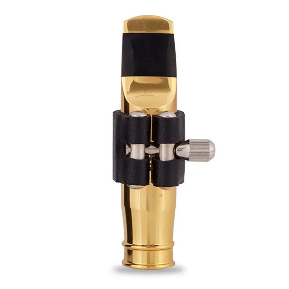 

1pc Sax Mouthpiece Saxophones Metal Mouthpiece With Reed Clips Replacement For Tenor Soprano Alto Sax Accessories Size 56789
