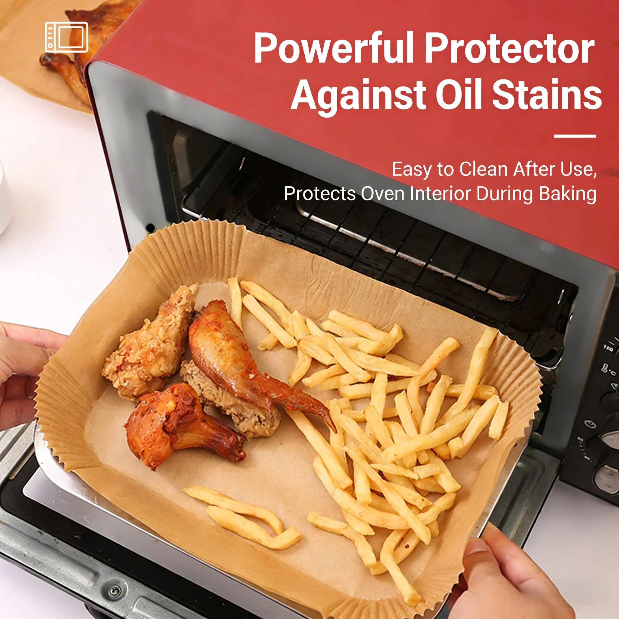 Alas Kertas Anti Lengket untuk - Air Fryer Accessories ulasan dan harga