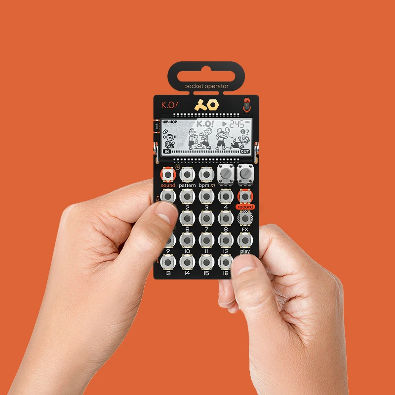 

PO-33 K.O! Pocket synthesizer tea age engineering