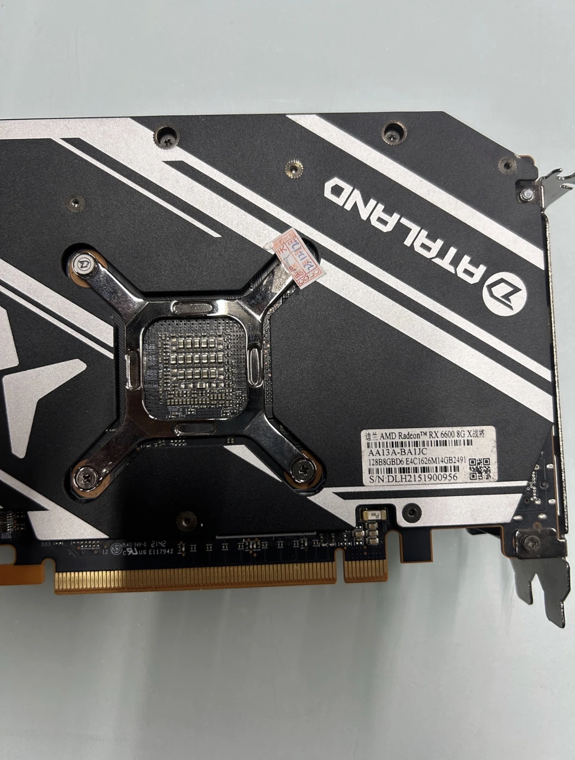 Originale per Radeon AMD RX 6600 8G scheda grafica testata al 100% nave veloce