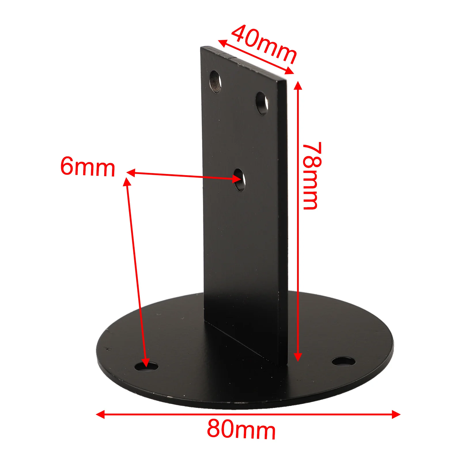 For Dance Studios For Gardens Handrail Brackets Garden Use Home Use Support Bracket Black Finish Easy Installation