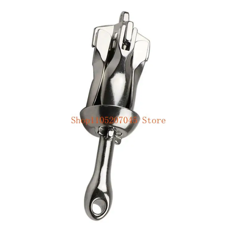 37cd Stainless Steel Foldable Grapnel Marine Vessel Docking Hardware Corrosion Resist