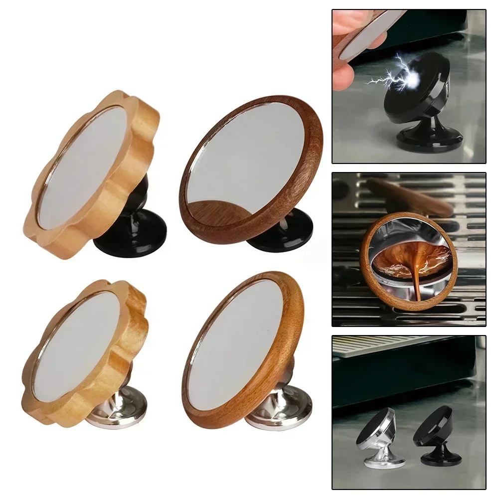 Espresso Extraction Shot Mirror Magnetic Monitoring Bottomless Portafilter Lens Flow Rate Coffee Machine Accessories