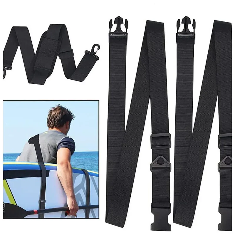 ‌ حزام لوح ركوب الأمواج قابل للتعديل - حزام كاياك سريع التحرير - حزام بنجي آمن للرياضات المائية، حزام كتف سريع التحرير