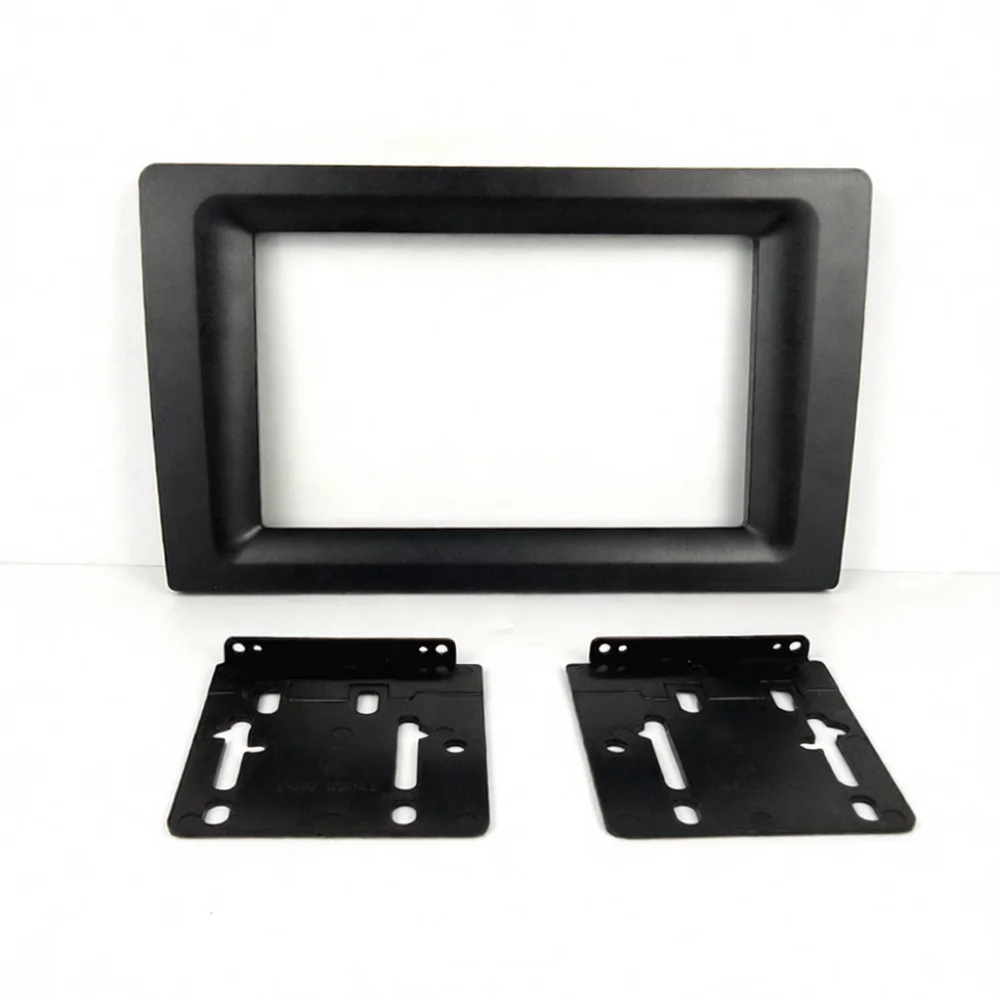 Universal Car Radio Fascia Panel 9 To 7 Inch Dash Trim Adapter Frame Modification Bezel Refit Console DVD Navigation Mount