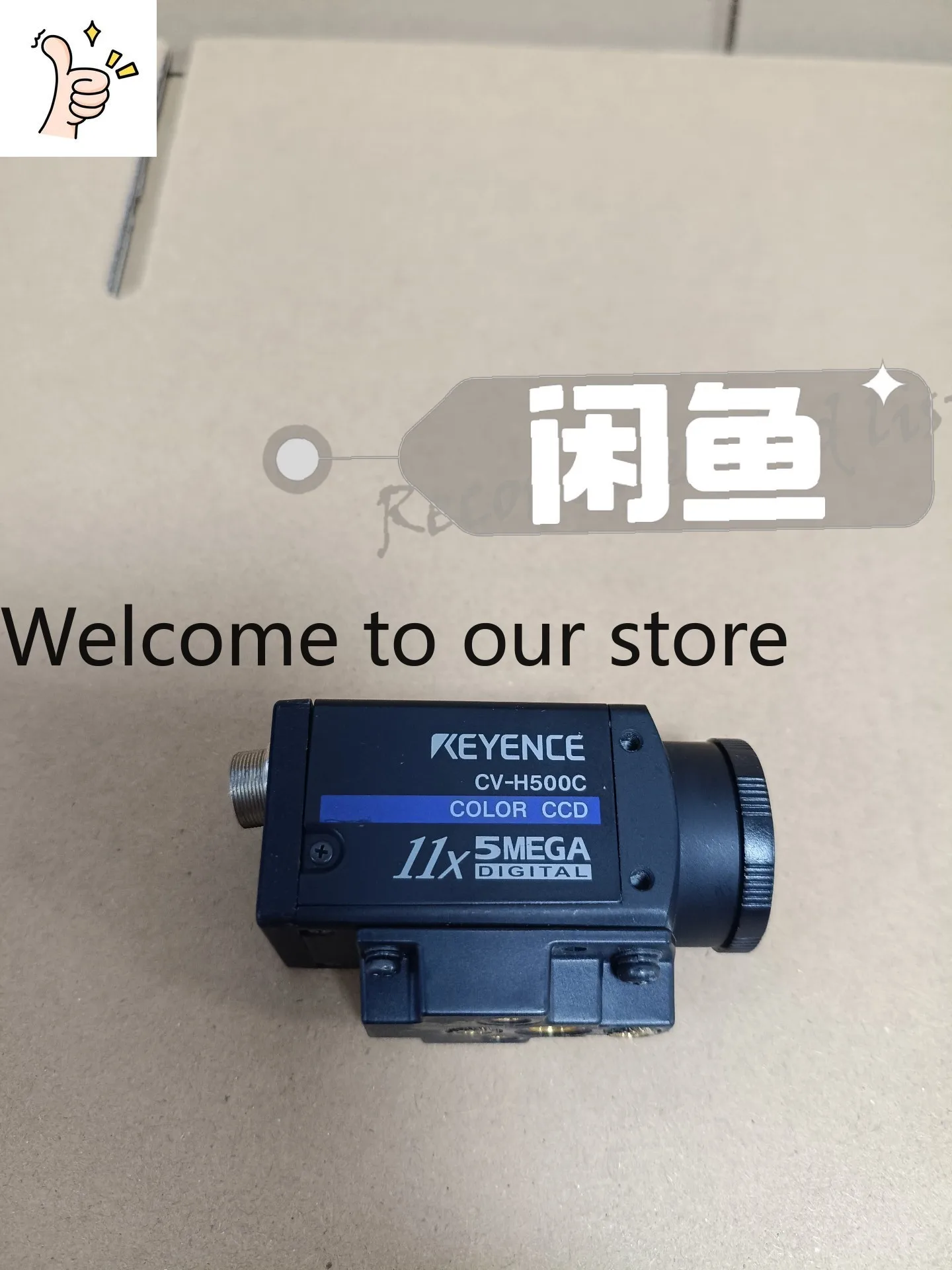 KEYENCE CV-H500C industrial camera deformation physical picture