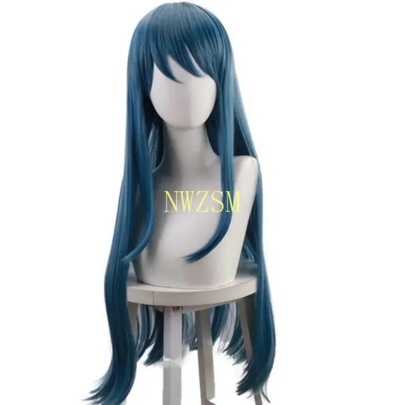 애니메이션 단간론파 마이조노 사야카 드레스 유니폼 가발 세트, 코스프레 코스튬