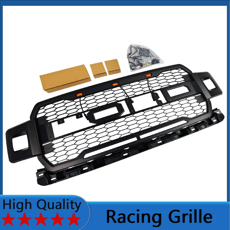 

For Ford F150 2018-2020 Grille Front Bumper Grill Body Kit Accessories R-a-p-t-o-r Style