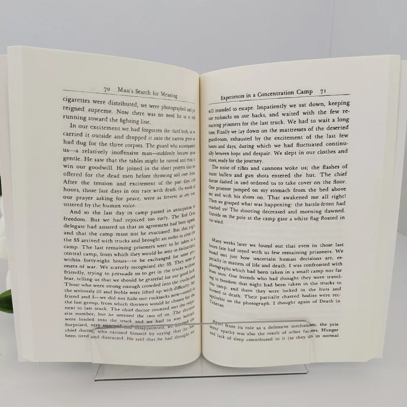 การค้นหาความหมายของมนุษย์โดยวิคเตอร์ อี. ฟรังค์ล:การค้นหาวัตถุประสงค์เปลี่ยนความทุกข์ให้เป็นความชัยได้อย่างไร