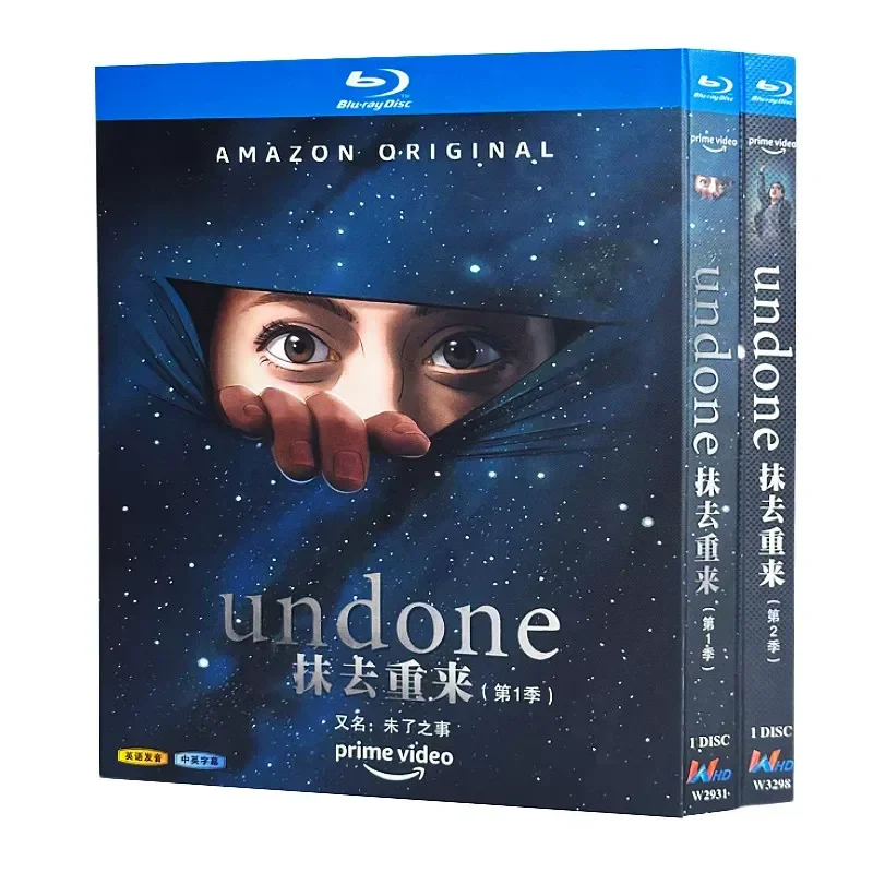 Blu-ray Ultra HD American Drama Erase the Beginning Unfinished Business Seasons 1-2 BD Disc Chinese and English Traditional