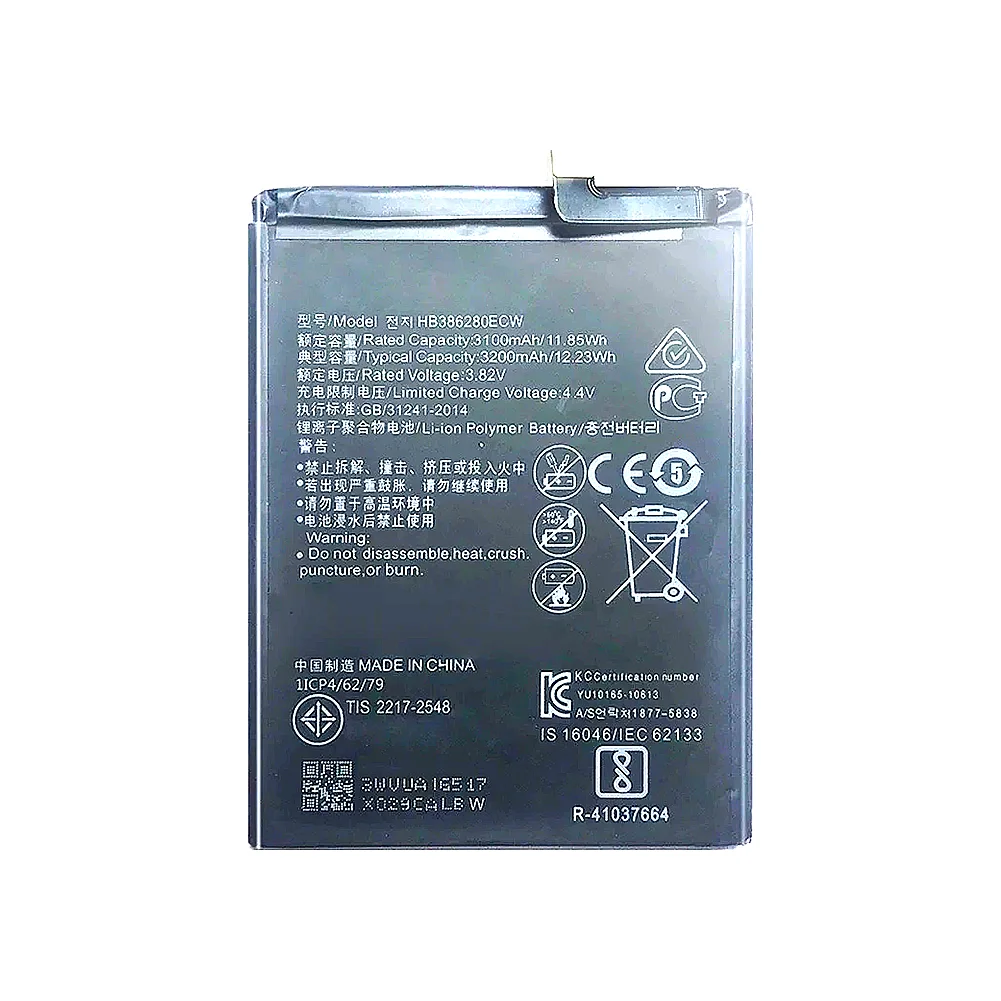 استبدال بطارية الهاتف المحمول سريعة الشحن HB386280ECW لهواوي التصاعدي P10 الشرف 9 Stf-L09 Stf-AL10 3200Mah
