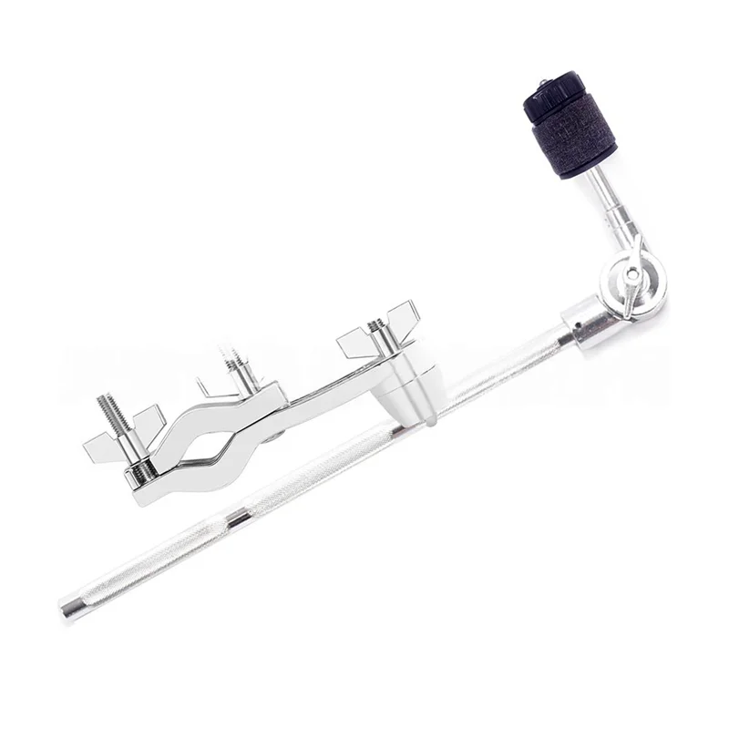 

A89E-Drum Set Clamp Cymbal Extension Stand Drum Stand Clamp Practice Tool Snare Drum Percussion Instruments Parts