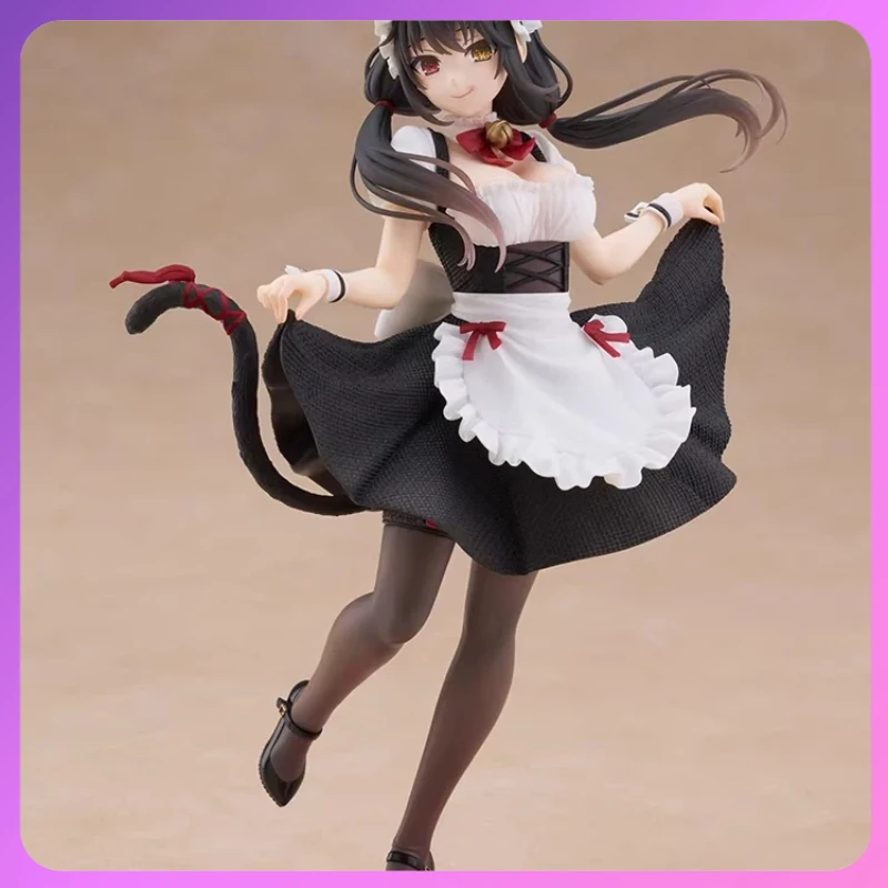 

Коллекционная фигурка: Сазаки Крейзи Три — Девушка-горничная с кошачьими ушками, ручная работа, декор для стола.