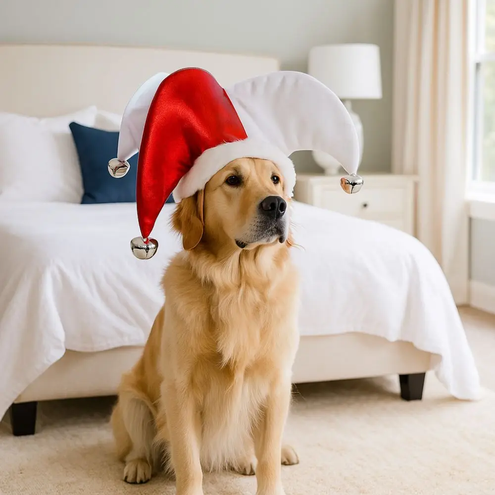 

Funny Cute Pet Joker Hat Breathable Creative Pet Dog Clown Hat Adjustable Dress Up Hat For Cats and Dogs