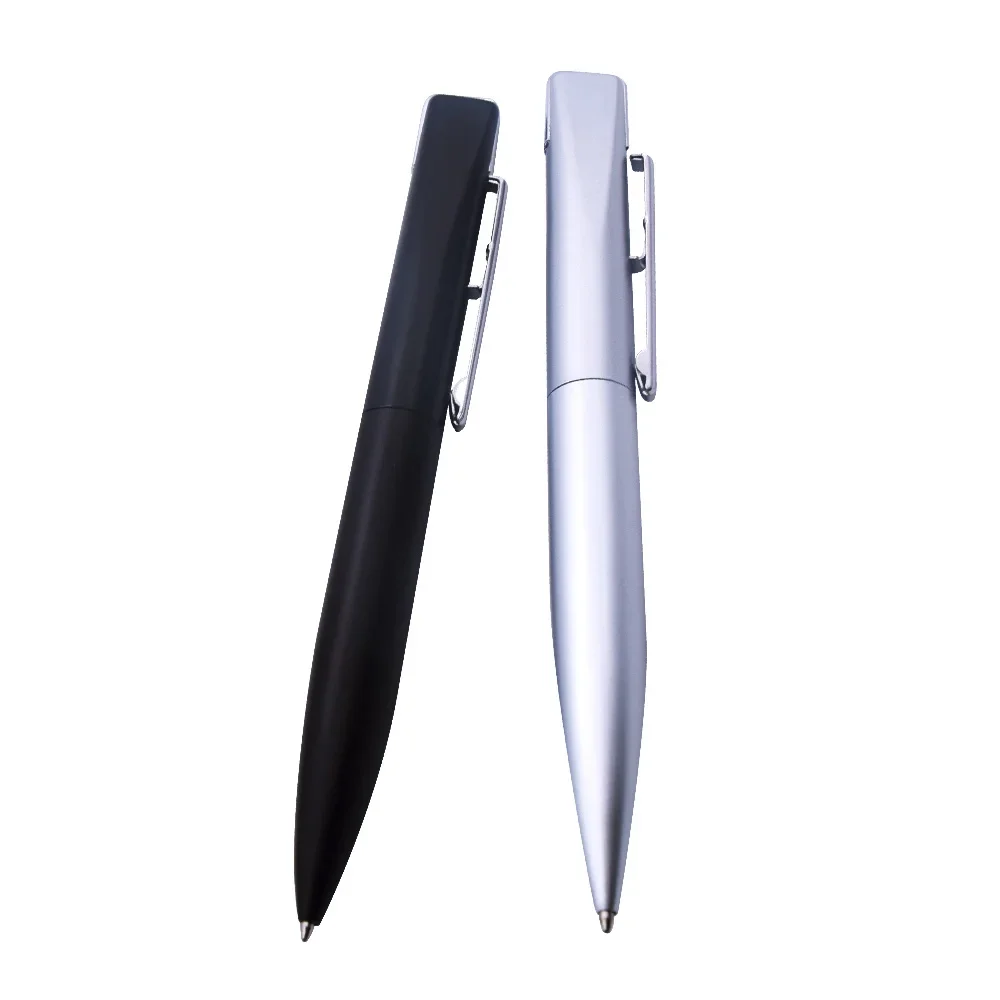 Capacitor ball pen style usb flash drive 64gb 32gb chiavetta usb 16gb metal usb 2.0 pendrive custom logo business gift  gadget