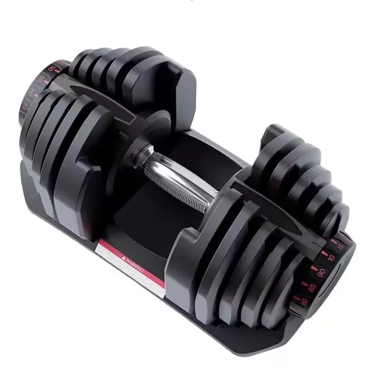 

Adjustable 40KG Dumbbell Set Multiple Sizes Black For Home Or Gym Fitness Service Equipment