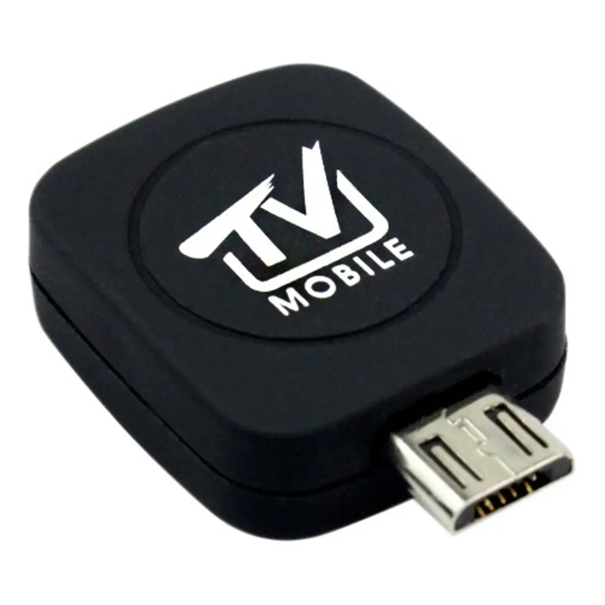 #00V Digital USB Mini TV Tuner for Android Phone Tablet Receiver,DVB-T converter,(Black)