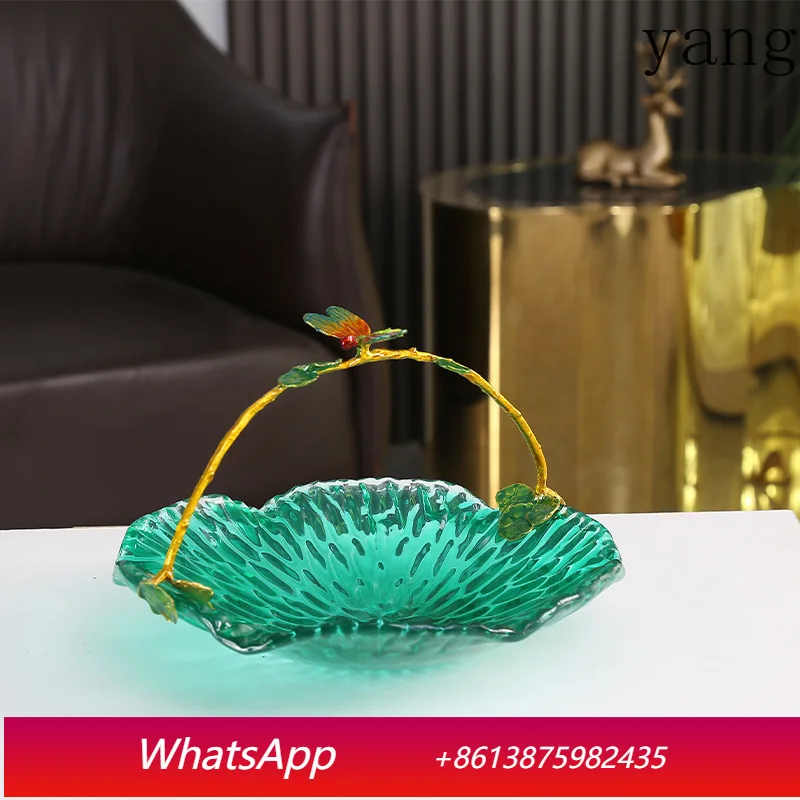 CX creative household fruit plate high value fruit plate glazed light luxury decoration