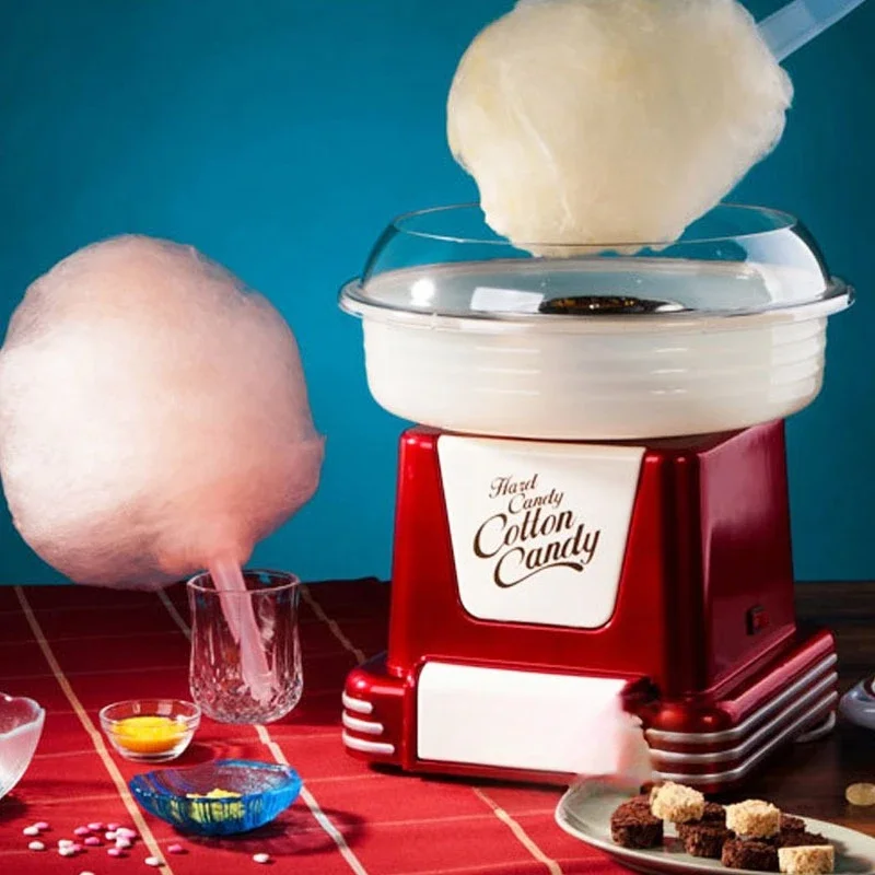 Retro marshmallow machine with base electric automatic hard candy