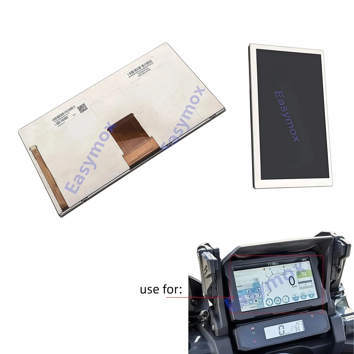 6.5 Inch High Quality Motorcycle LCD Display For Honda African Twin Digital Instrument Cluster Repair Replacement Screen Parts