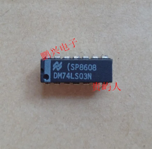 Free shipping  DM74LS03N  IC  DIP-14   10PCS