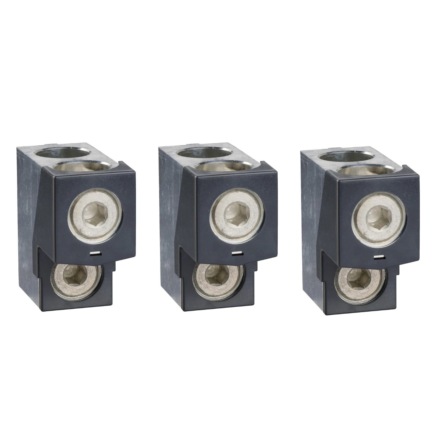 LV432481 Set of 3 connectors - 2 cables - 35..240 mm²