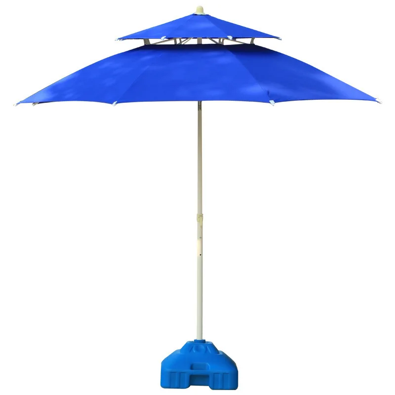 Garden umbrella Sun Large umbrella Large outdoor commercial stall Advertising umbrella Central column Round um