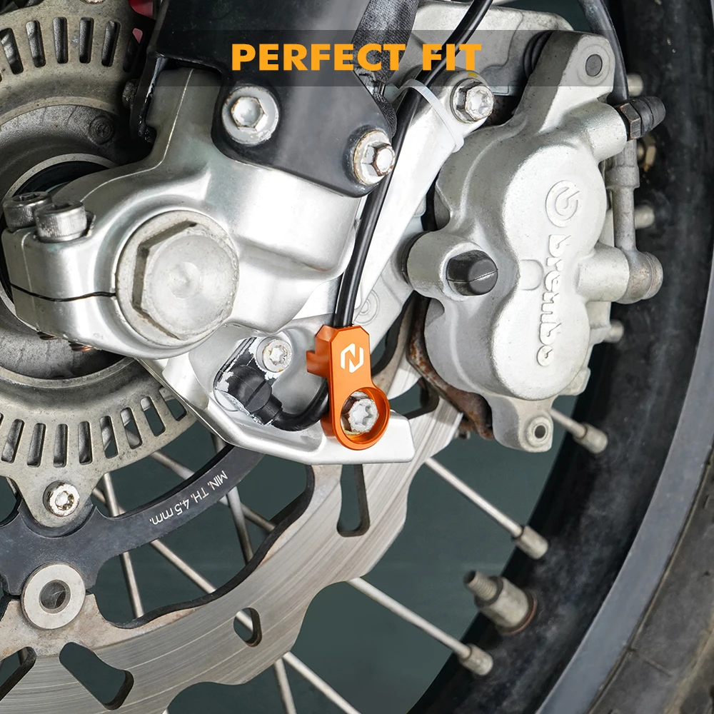 غطاء حماية كابل ABS أمامي للدراجة النارية لـ KTM 690 إندورو 690 إندورو R 2008-2018 2009 2010 2011 2012 2013 2014 2015 2016 2017