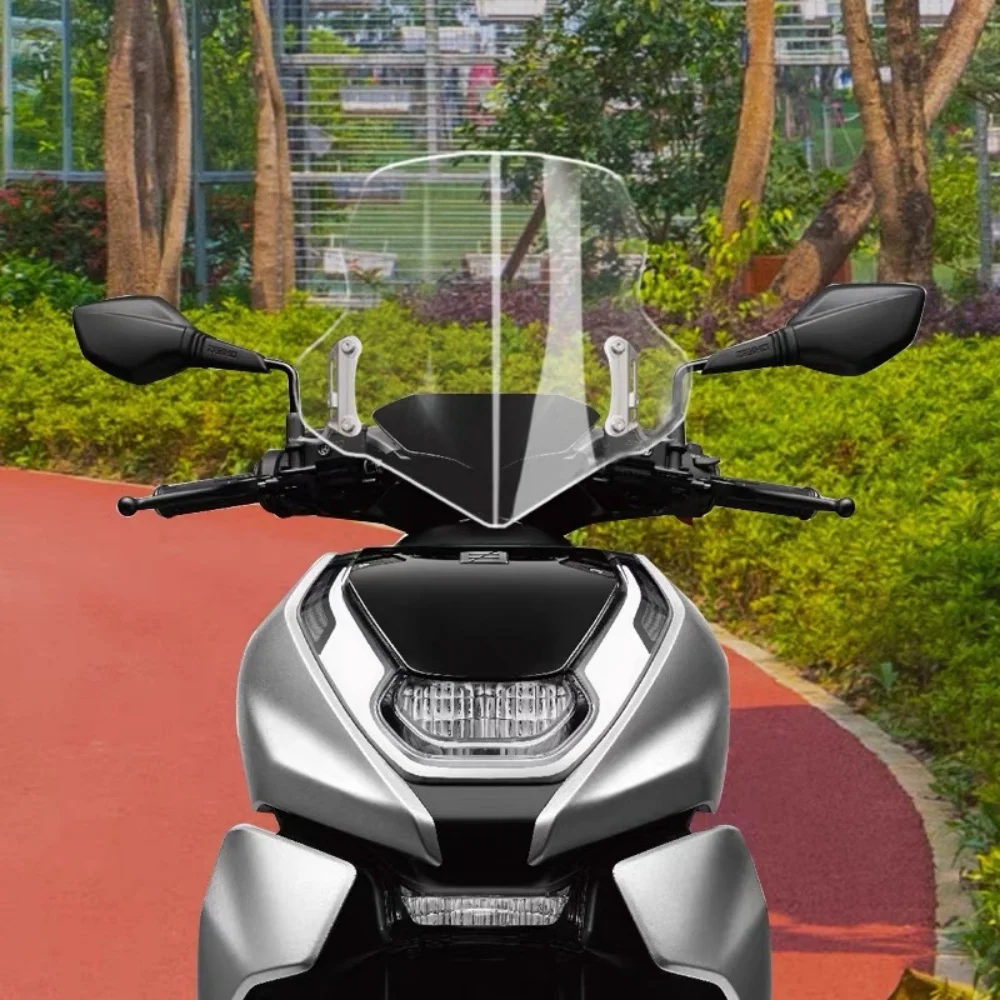 FOR ZEEHO AE8 EZ8 Motorcycle Custom Sporty Windshield Sleek Aerodynamic Design Enhances Visual Appeal