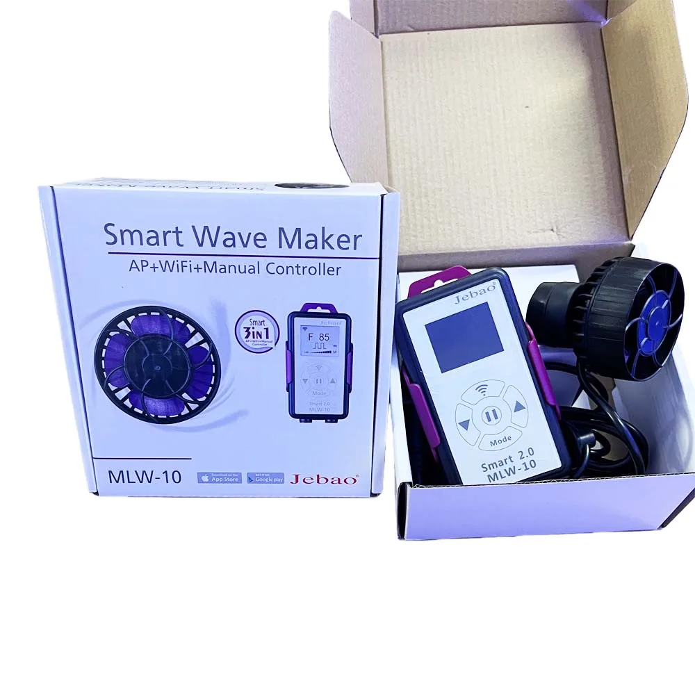 

MLW-5/10/20/30 Wavemaker Smart Aquarium Pump with AP WIFI Manual Controller for freshwater saltwater Fish Tank