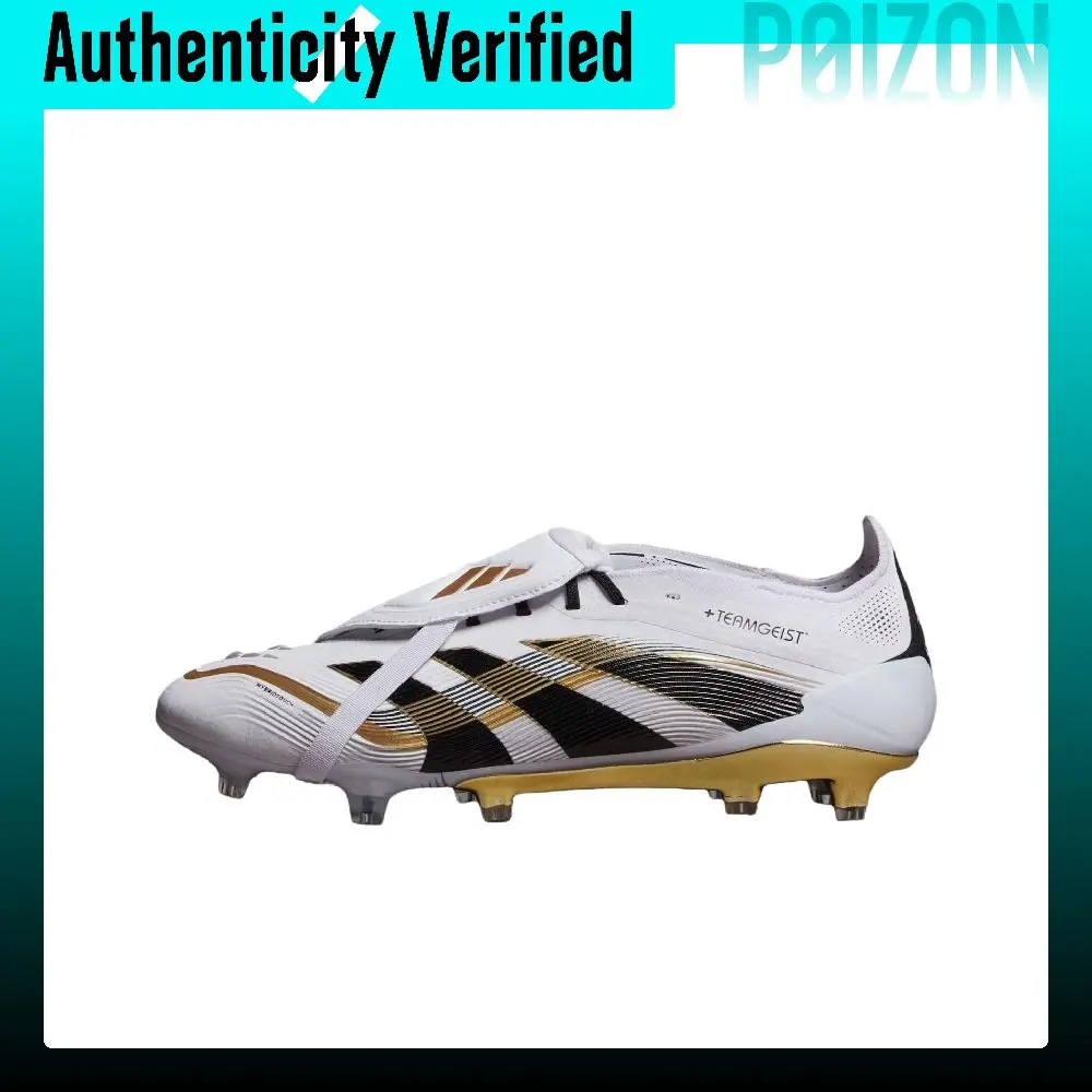 Adidas PREDATOR ELITE Soccer Shoes Unisex Low-top White JP5730
