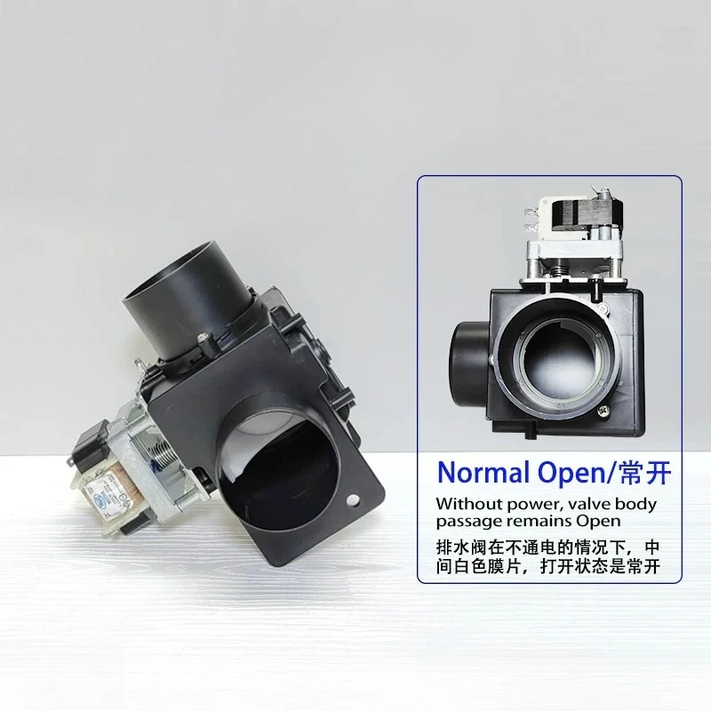1pcs MDB-O-3 industrial washing machine drain valve 3 inch 180 degree solenoid valve for MDB-O-3 SC DEPEND-O-drain