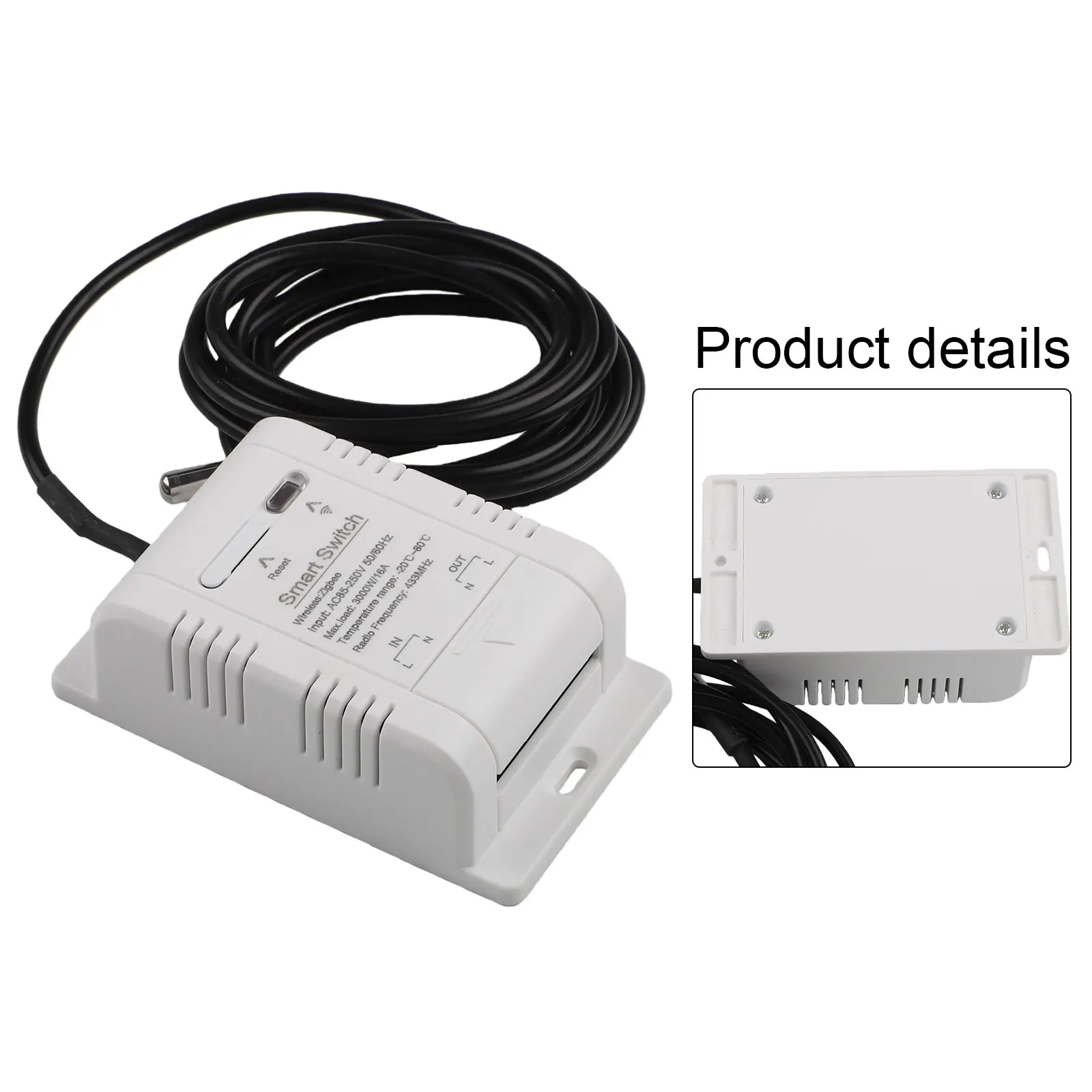 Voice Control Assistant Smart Thermostat Smart Home Automation Real-time Environment Monitoring Sensor Humidity Range 5 -90 RH