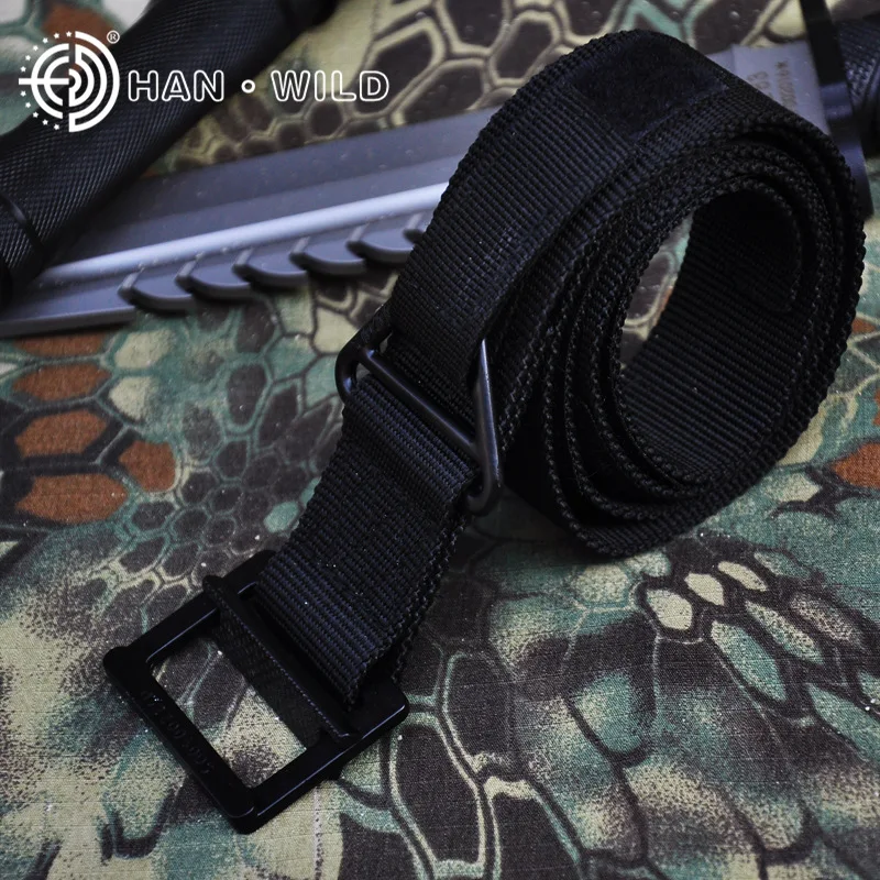 Cintura tattica da esterno CQB cinture in tela da uomo Rappel Rescue cintura in Nylon Tactical pendolarismo