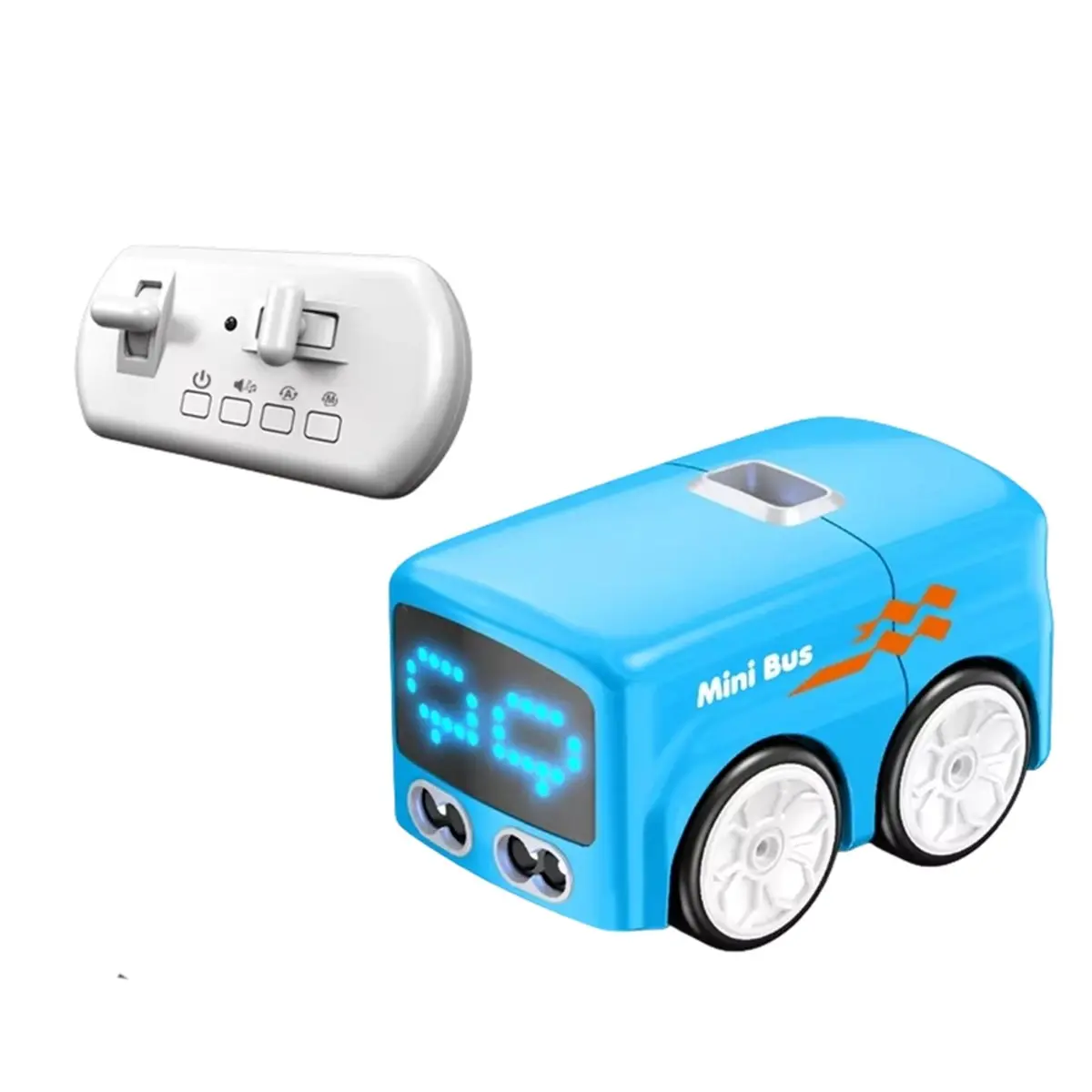 B21B Gesture Induction RC Mini Bus Smart Electric Vehicle Magic Intelligent Remote Control Cartoon Car Toys Blue