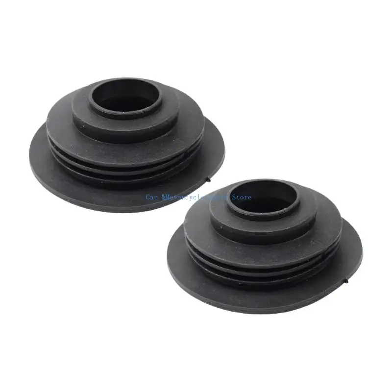 

Y9UC Automotive LED Light Seal Caps Protective Cover Large Hole Design Universal Compatibility Heat Resistant Material 1 Pair