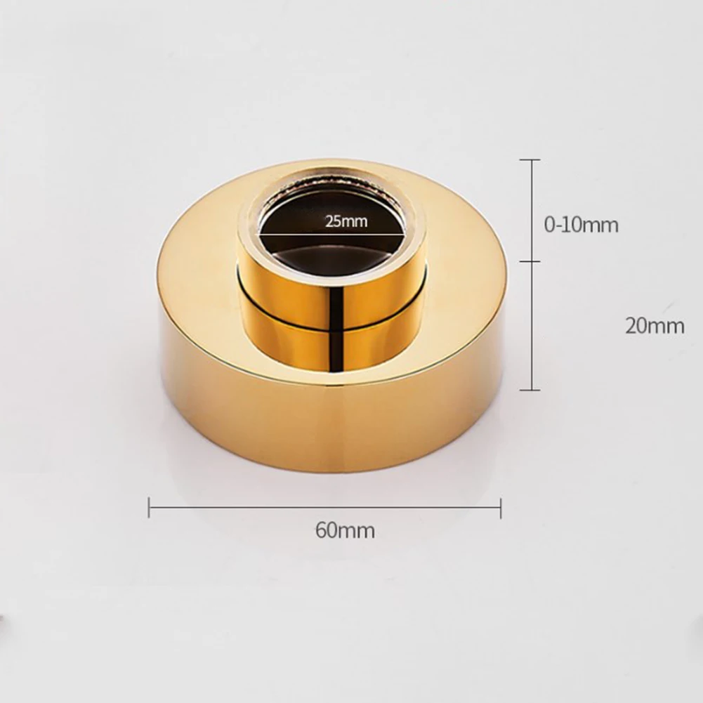 20cm Diameter Adjustable Shower Head Cover Bathroom Shower Accessories Perfect Fit For Installations Rust Resistant Material
