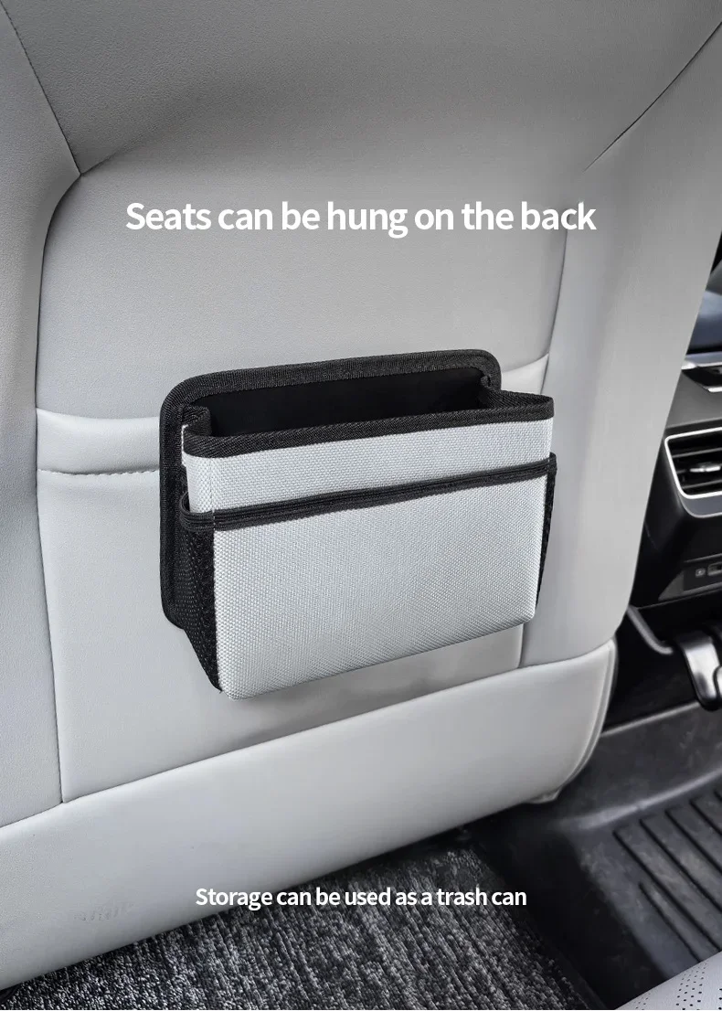 Multifunktion ale Sitz lehne hängende Lagerung Autos itz lehne hängende Tasche Sitz aufbewahrung universelle seitliche Aufbewahrung tasche Fahrzeug kompression – Detail 5