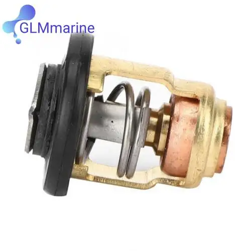 

69M-12411-00 Fits For Yamaha 50℃ 122 °F Thermostat Kit 2 2.5 HP F2.5MSHB F2.5MSHC Marine Outboard Engines Replace 69M-12411-01