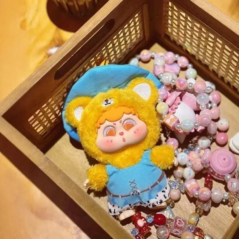 

Симпатичная глухая коробка с плюшевой подвеской, сумка и украшение для ключей, коробка-сюрприз для ежедневных мелких предметов, практичные товары для девочек