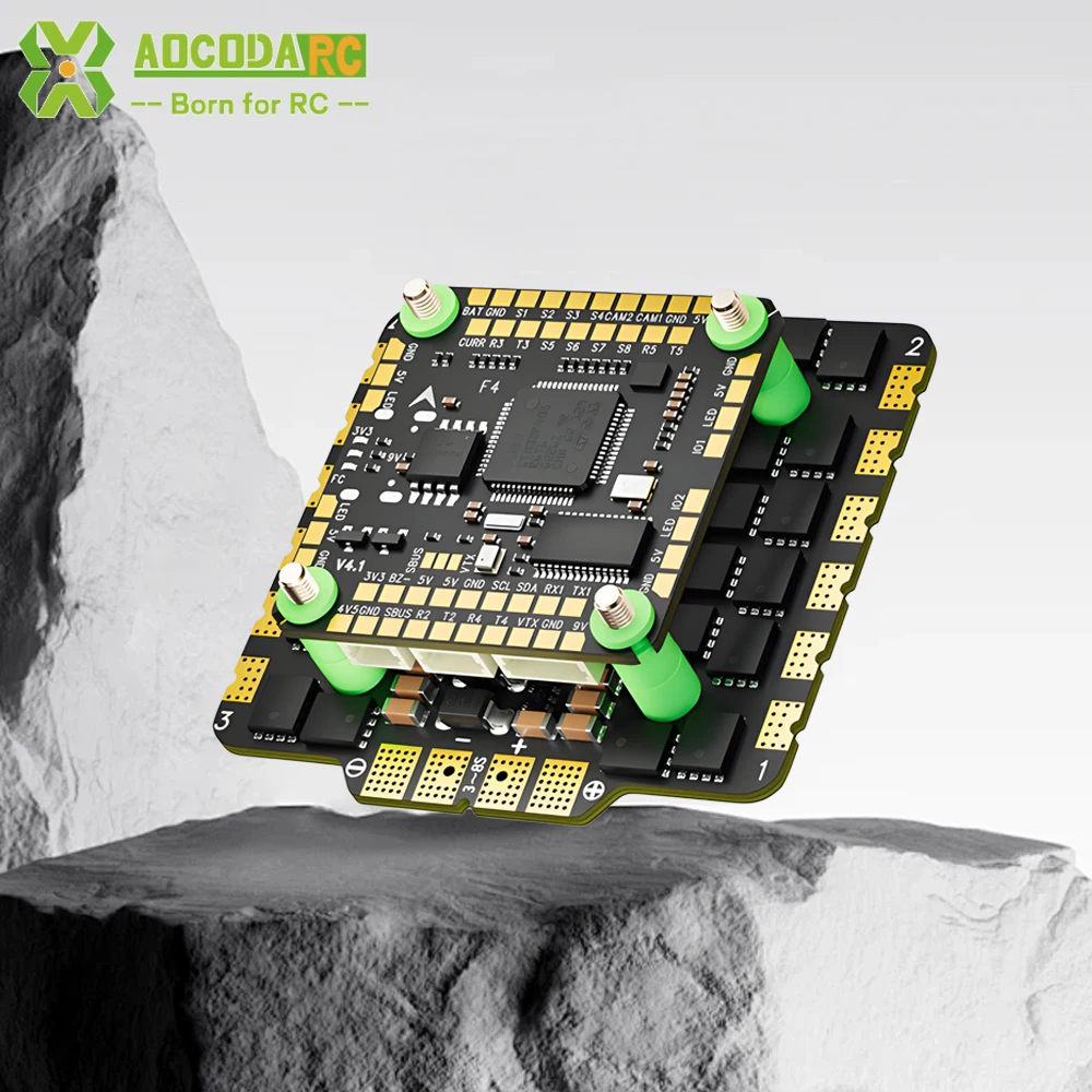 

Aocoda-RC F4100/F480 V4 Stack F405 V4 FC AM32 80A/100A 4in1 ESC
