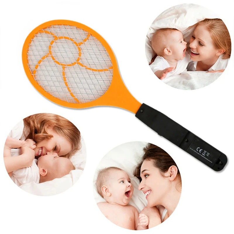 LED Electric Mosquito Swatter Flyswatter racchetta da Tennis elettrica 44 X15.5 Wasp Mosquito Killer