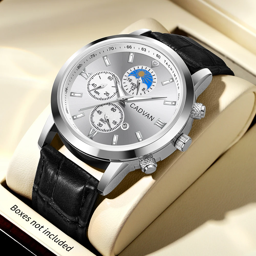 1pc Latest Business Fashion Men's Quartz Watch Available in Multiple Colors with Simple Gift Box Suitable for Giving To Friends